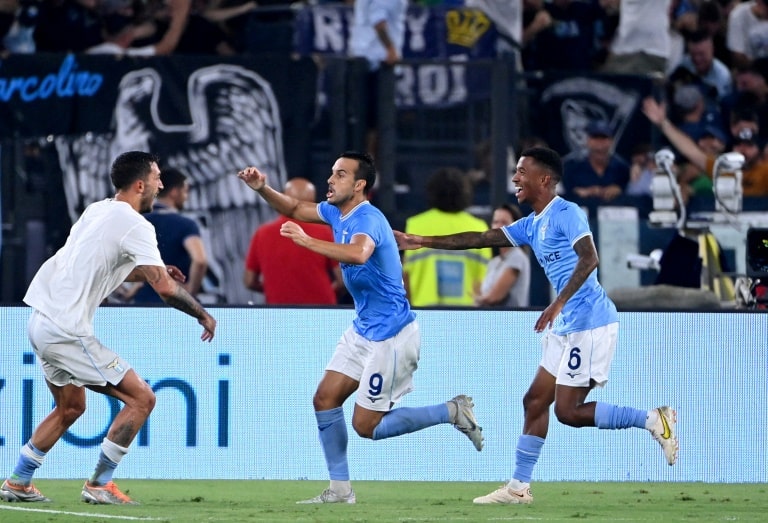 Inter slip up as Lazio go prime of Serie A