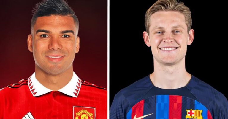 Manchester United GIVE UP On Frenkie de Jong And Are SET To Signal Madrid Star Casemiro