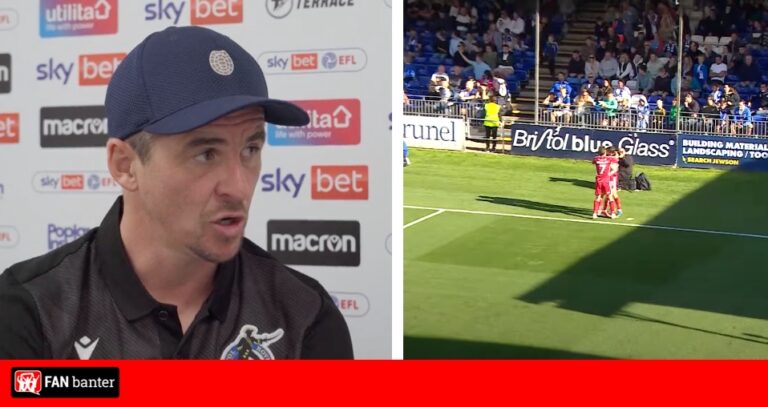 Followers slam Joey Barton’s excuses blaming ball boy for Bristol Rovers defeat vs Accrington