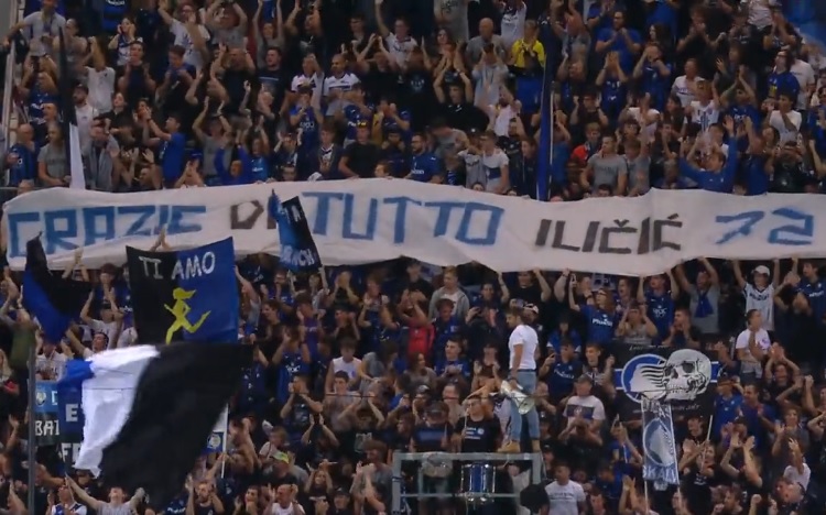 Atalanta gamers and supporters pay emotional tribute to departing membership hero Josip Ilicic (Video)