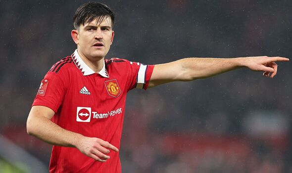 Harry Maguire reacts to his reduced game time at Manchester United under Erik ten Hag