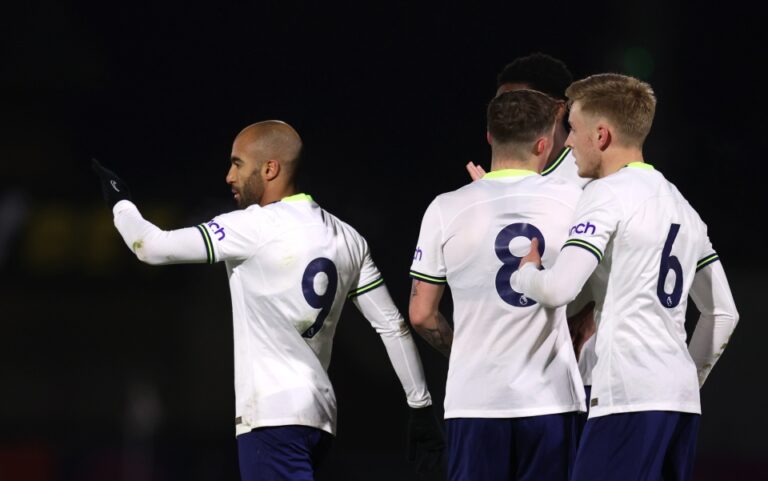 Video: Lucas Moura scores on his return from damage with a tidy end towards Arsenal U21s