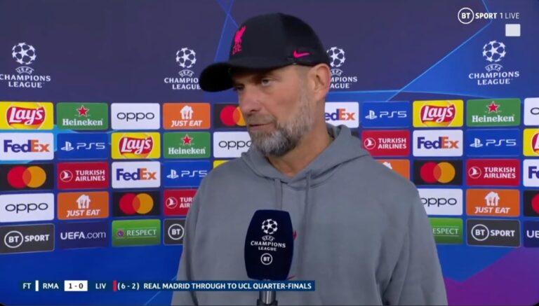 Video: ‘The proper crew went via’ – Klopp subdued as Liverpool exit Champions League