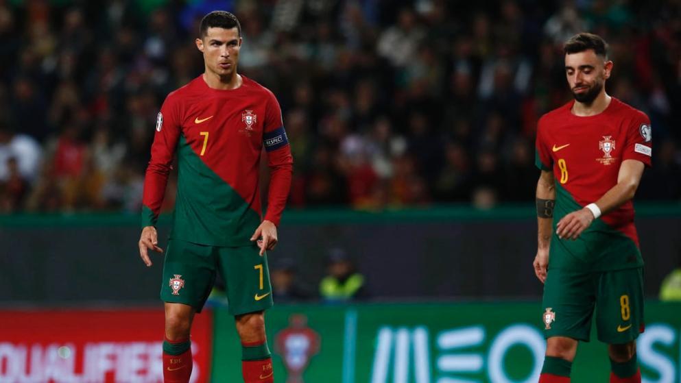 Bruno Fernandes disagrees with Cristiano Ronaldo's claim that Roberto Martinez's arrival has been a breath of fresh air for Portugal
