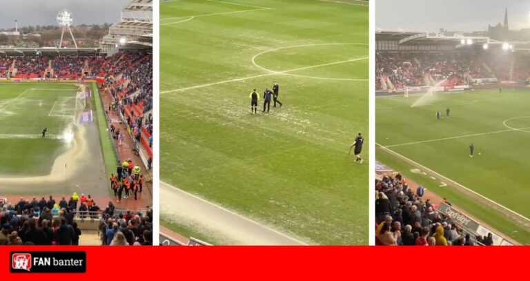 Rotherham floor workers slammed, sprinklers come on throughout pitch inspection earlier than abandonment