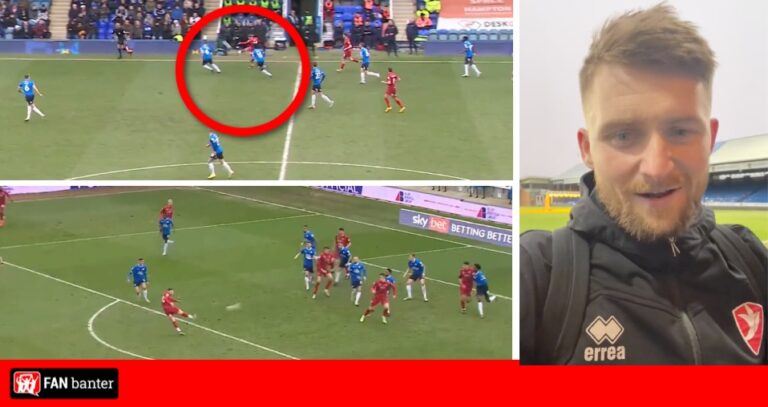 Beautiful brace from Alfie Could contains midway line volley and absolute rocket at Peterborough