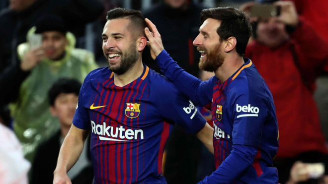 Jordi Alba: Lionel Messi's Barcelona return would be good for the club
