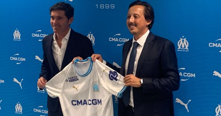Barely arrived at OM, Marcelino declares the colour