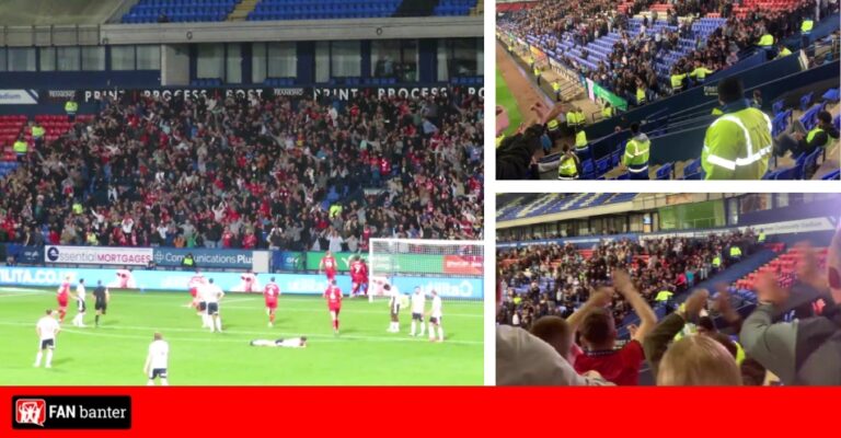 ‘Bottles and vapes thrown’ after Middlesbrough followers cheekily taunt Bolton throughout cup conflict
