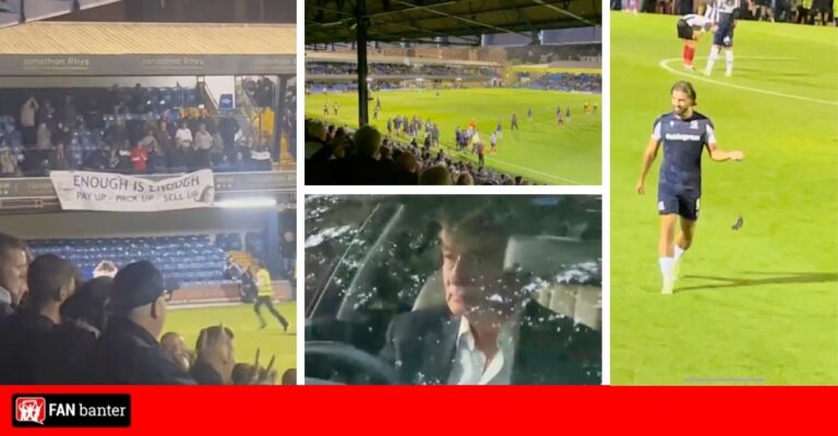 Southend match stopped with balls and rats thrown onto pitch | Ron Martin ‘drives automobile into followers’