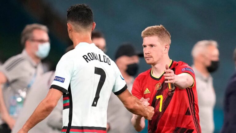 De Bruyne to hitch Ronaldo; Liverpool ‘obsessed’ with Mac Allister-approved Boca star