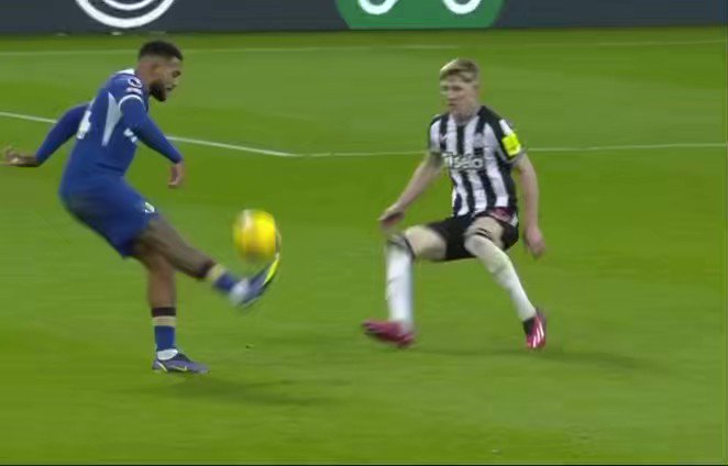 Video: Reece James despatched off after choosing up a second yellow for a foolish foul on Gordon