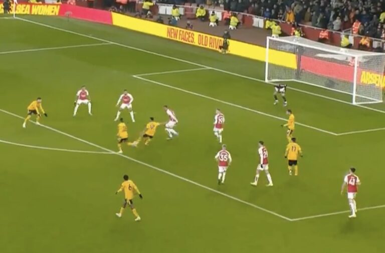Arsenal 2 – 1 Wolves: Matheus Cunha scores 86th-minute objective