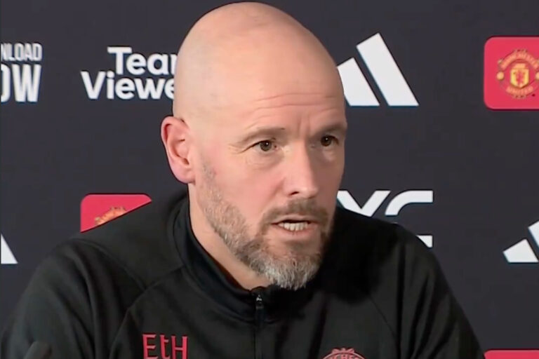 Video: “I am going to hear” – Ten Hag insists Man United gamers are behind him