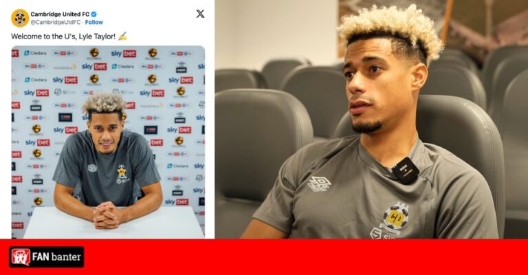 Followers left shocked as Lyle Taylor speaks for the primary time on signing for Cambridge United