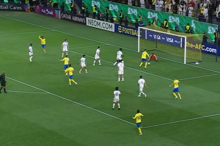Cristiano Ronaldo misses from three yards out as Al-Nassr eradicated